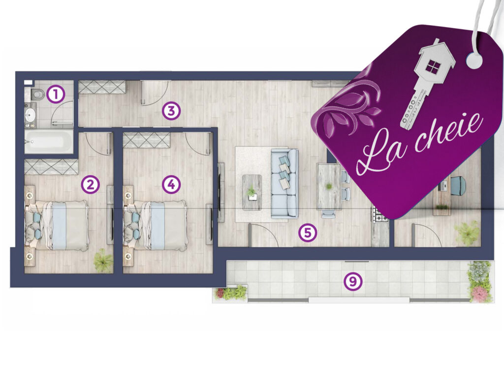 Apartamentul 101/3 camere de vanzare Sibiu ⭐ Descopera cele mai noi anunturi cu oferte. Rate direct de la dezvoltator