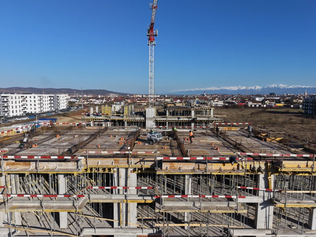 Santier ansamblu rezidential Sibiu, Calea Surii Mici